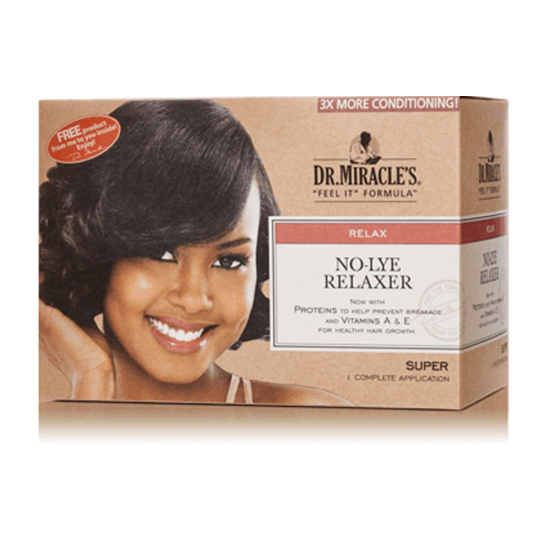 Dr Miracle's No Lye Relaxer System 1 Application Super