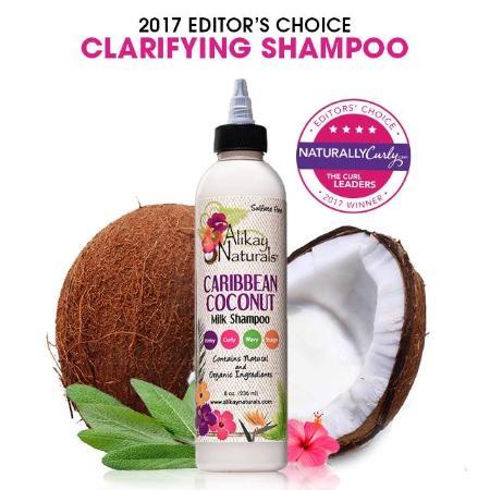 Alikay Naturals Caribbean Coconut Milk Shampoo 8oz - Clarifying Shampoo | BeautyFlex UK