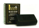 Fair and White Anti-bacterial and Softening Black Soap 200g | BeautyFlex UK