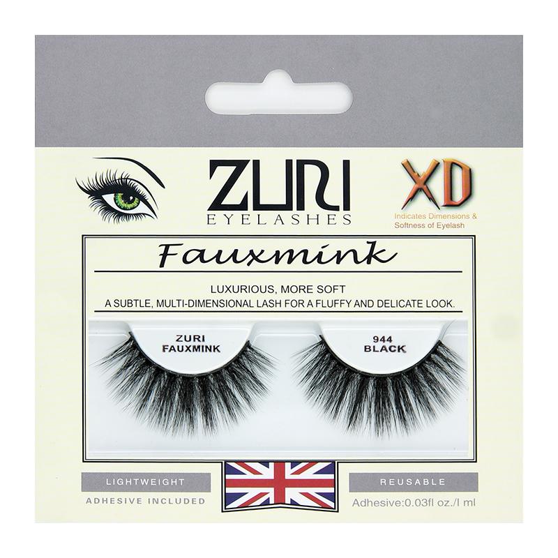 Zuri Eyelashes Faux-Mink Lashes - Beauty Flex UK
