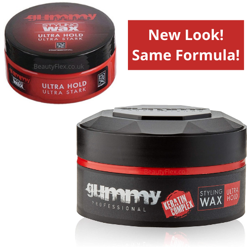 Gummy Styling Wax Red Ultra Hold Ultra Stark 150ml BeautyFlex UK