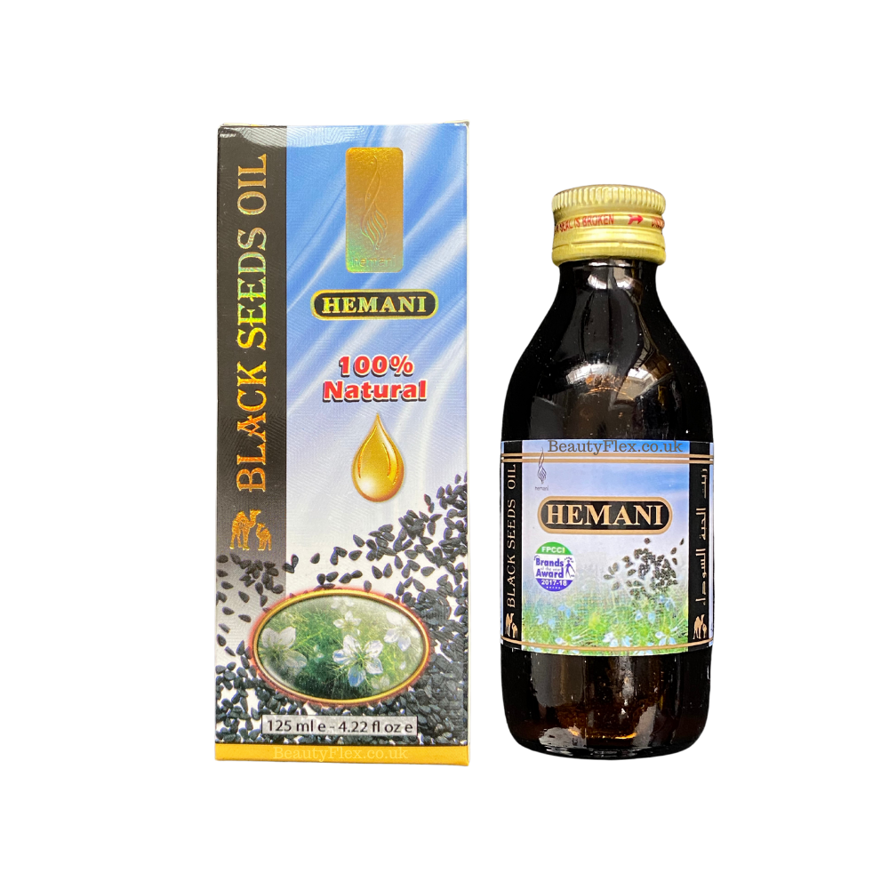 Hemani 100% Natural Black Seed Oil 125ml | BeautyFlex UK