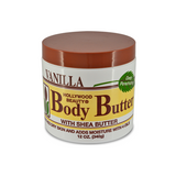 Hollywood Beauty Vanilla Body Butter with Shea Butter 340g | BeautyFlex UK