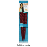 Impression 4x Pre Stretched Braiding Hair Super Ultra Braid - Burgundy | BeautyFlex UK