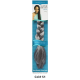 Impression Super Ultra Braid Bulk Braiding Long Hair Extensions - 51 Grey | BeautyFlex UK