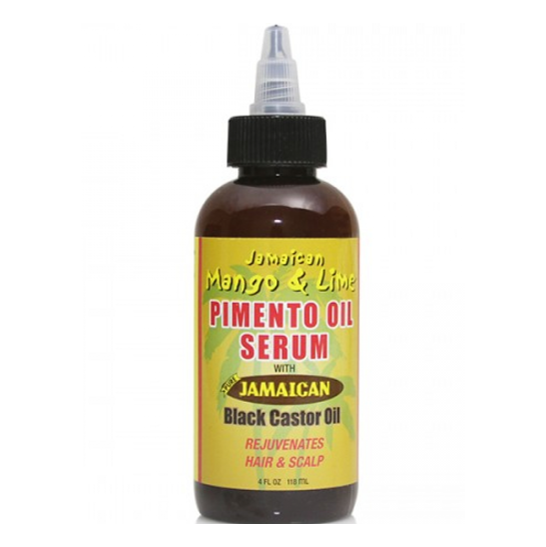 Jamaican Mango & Lime Jamaican Black Castor Oil Pimento Oil Serum 118ml | BeautyFlex UK