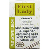 First Lady Organics Skin Beautifying Lemon Soap 200g | BeautyFlex UK