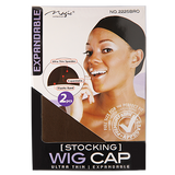 Magic Collection - Stocking Wig Cap 2 pcs - Dark Brown - 2225BRO - Beauty Flex UK
