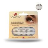 Natural Individual Eyelashes Cluster Lashes By Beautizone - SHORT 8MM | BeautyFlex UK