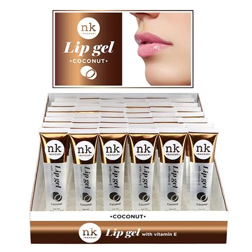 Nicka K NK Lip Gloss Mix Box Of 48 Pieces Pack Coconut | BeautyFlex UK