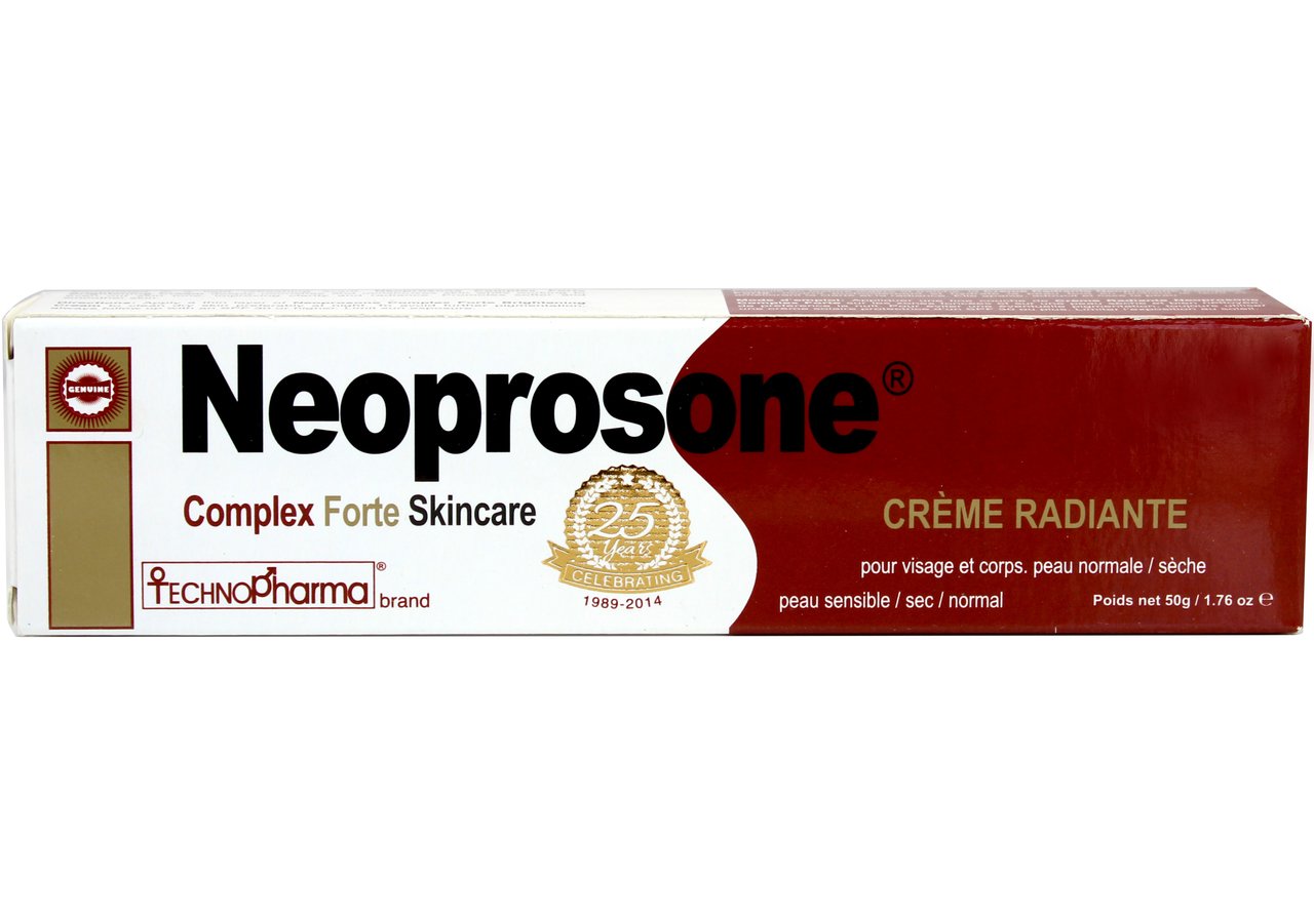 Neoprosone Technopharma Brightening Cream 50g | BeautyFlex UK