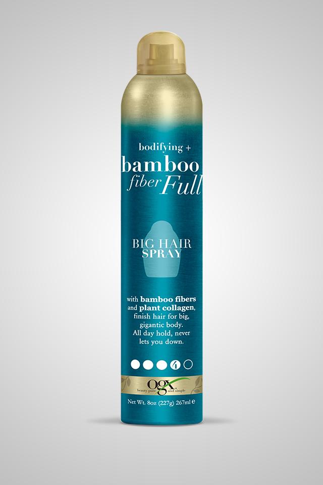 Ogx Organix Bodifying + Bamboo Fiber Full Big Hair Spray 8oz | BeautyFlex UK