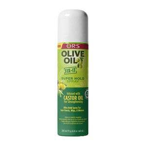 ORS Olive Oil Fix It Super Hold Spray with Castor Oil 200ml | BeautyFlex UK