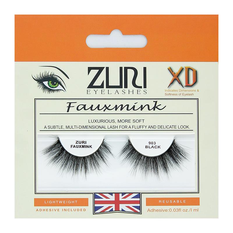 Zuri Eyelashes Faux-Mink Lashes - Beauty Flex UK