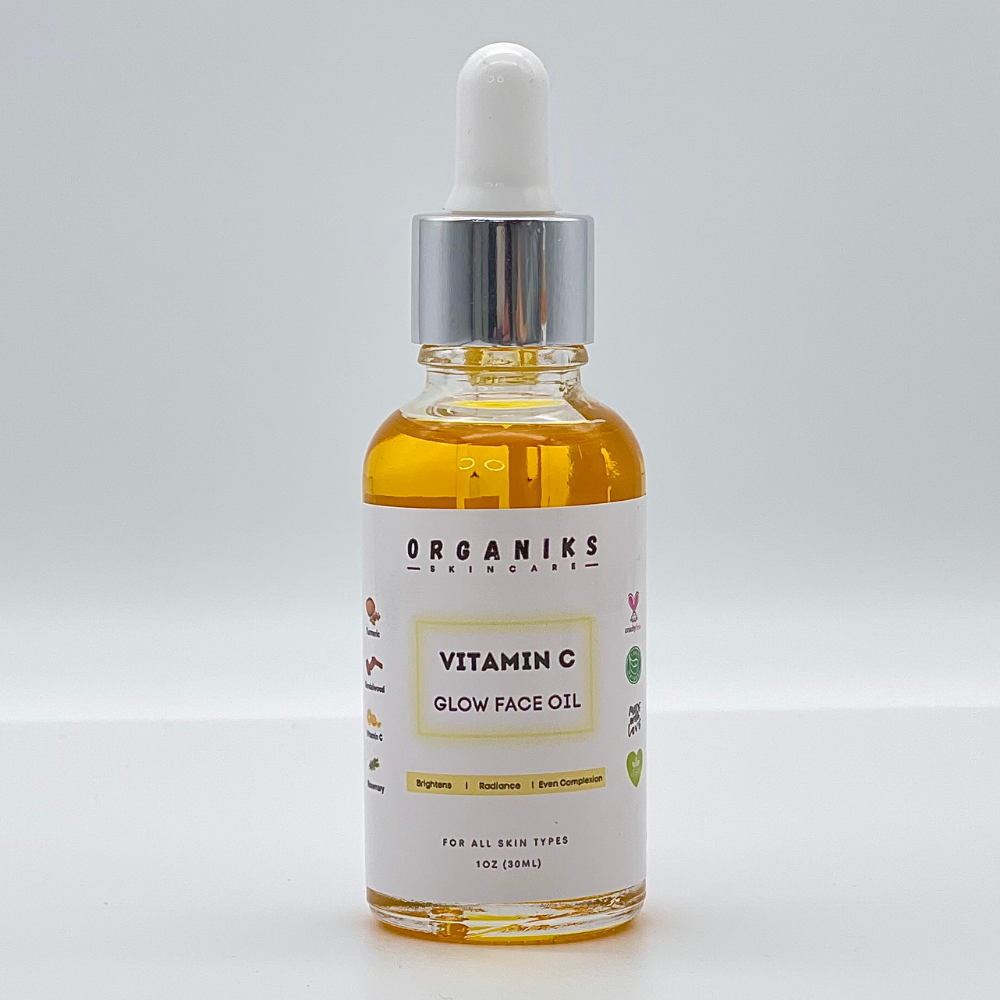 Organiks Vitamin C Glow + Brighten Face Oil 30ml | BeautyFlex UK