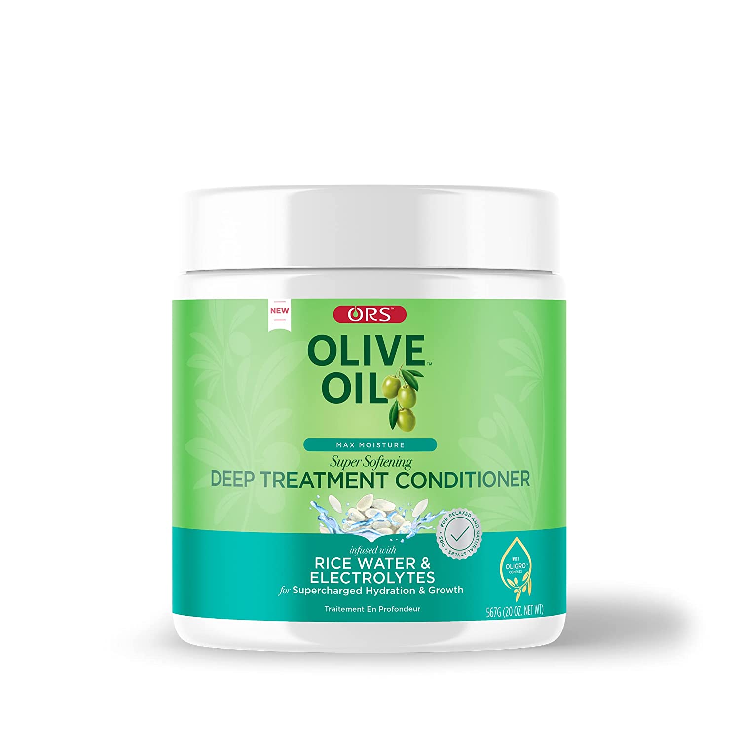 ORS Rice Water & Electrolytes Deep Treatment Conditioner 567g | BeautyFlex UK