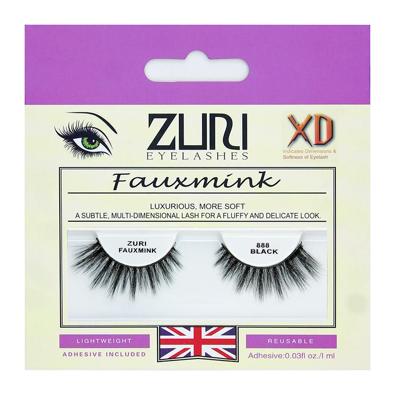 Zuri Eyelashes Faux-Mink Lashes - Beauty Flex UK