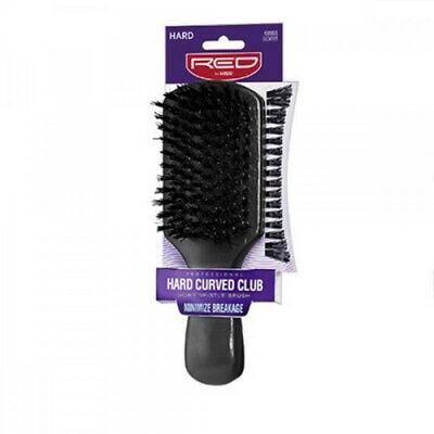 Red By Kiss Premium HARD Curved CLUB Brush #BOR13 | BeautyFlex UK