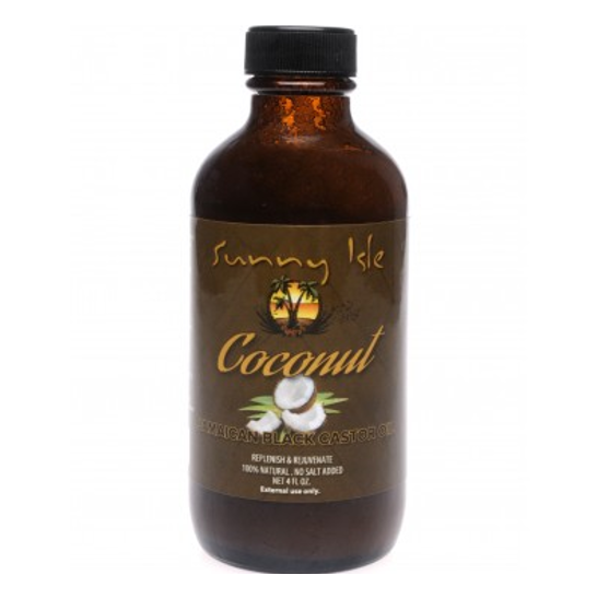 Sunny Isle Jamaican Black Castor Oil Coconut 4oz | BeautyFlex UK