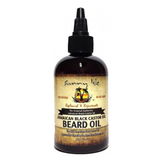 Sunny Isle Jamaican Black Castor Oil Beard Oil 4 oz