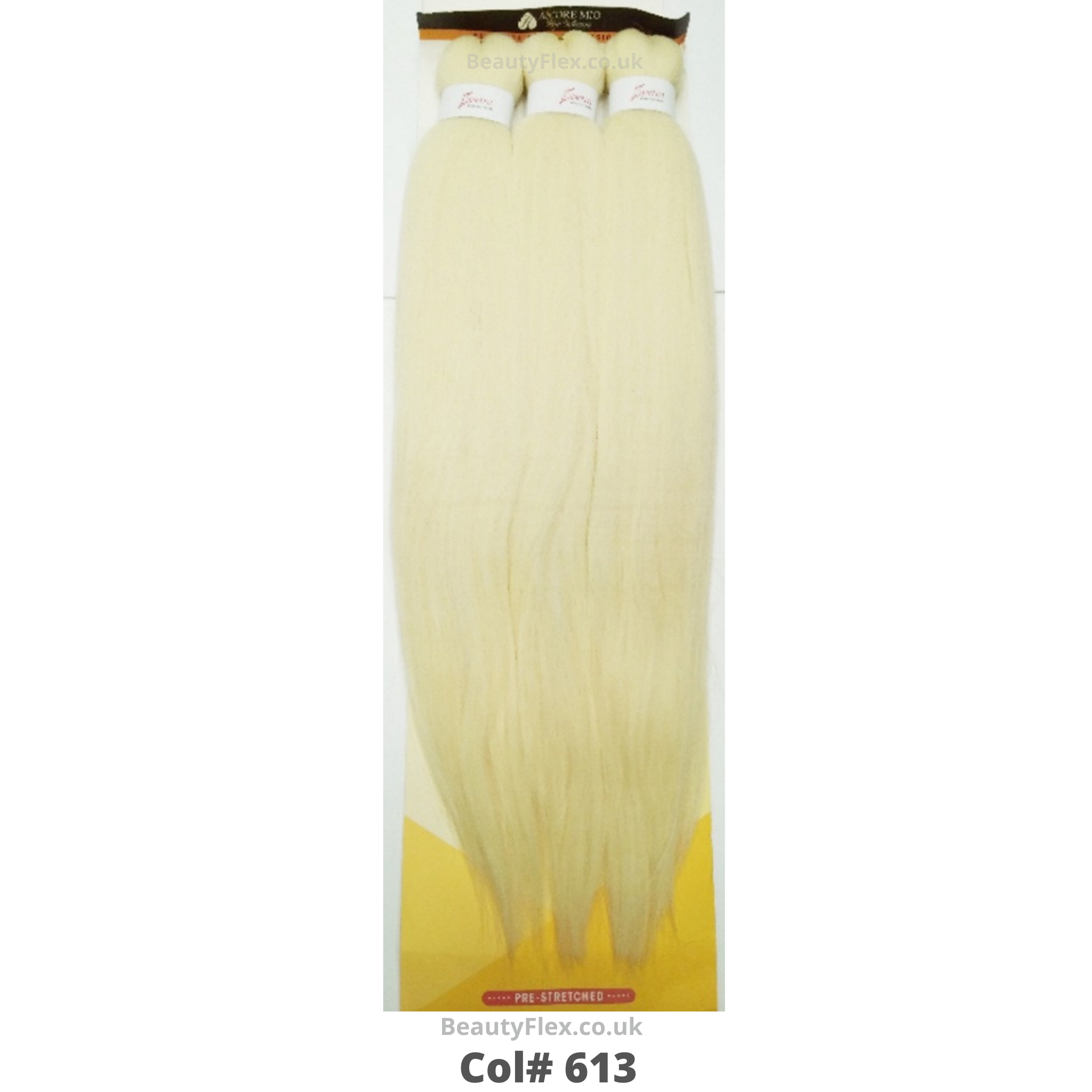 Spetra Spectra Ez Braid Pre-Stretched Braiding Hair 25 Inch - 3 Pack Colour 613