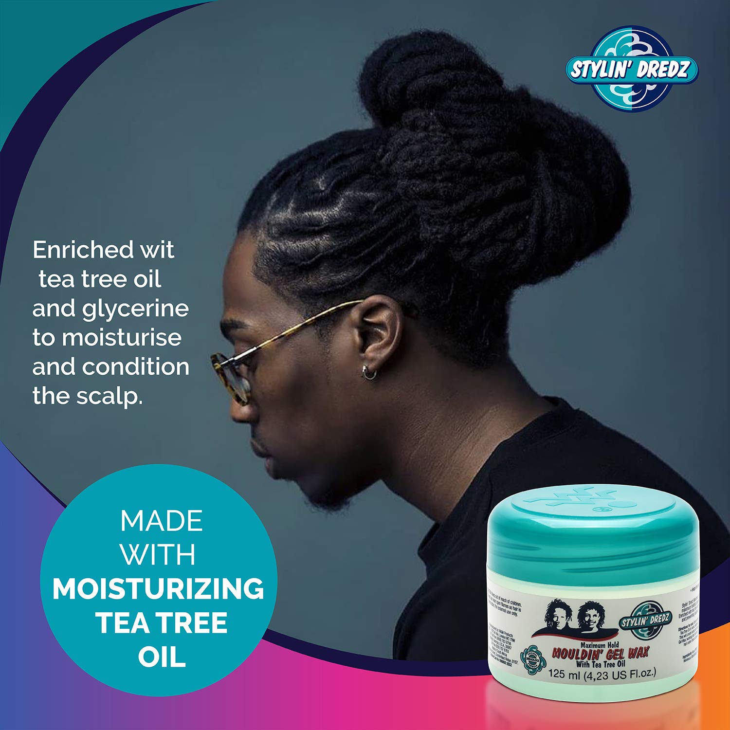 Stylin Dredz Mouldin Gel Wax 250ml