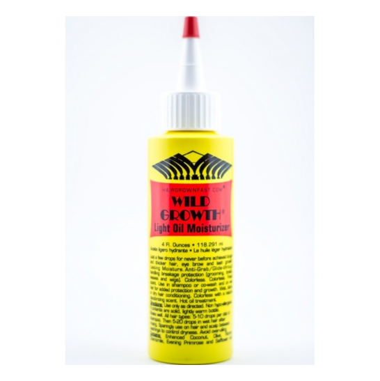 Wild Growth Hair Oil LIGHT Moisturizer 118ml | BeautyFlex UK