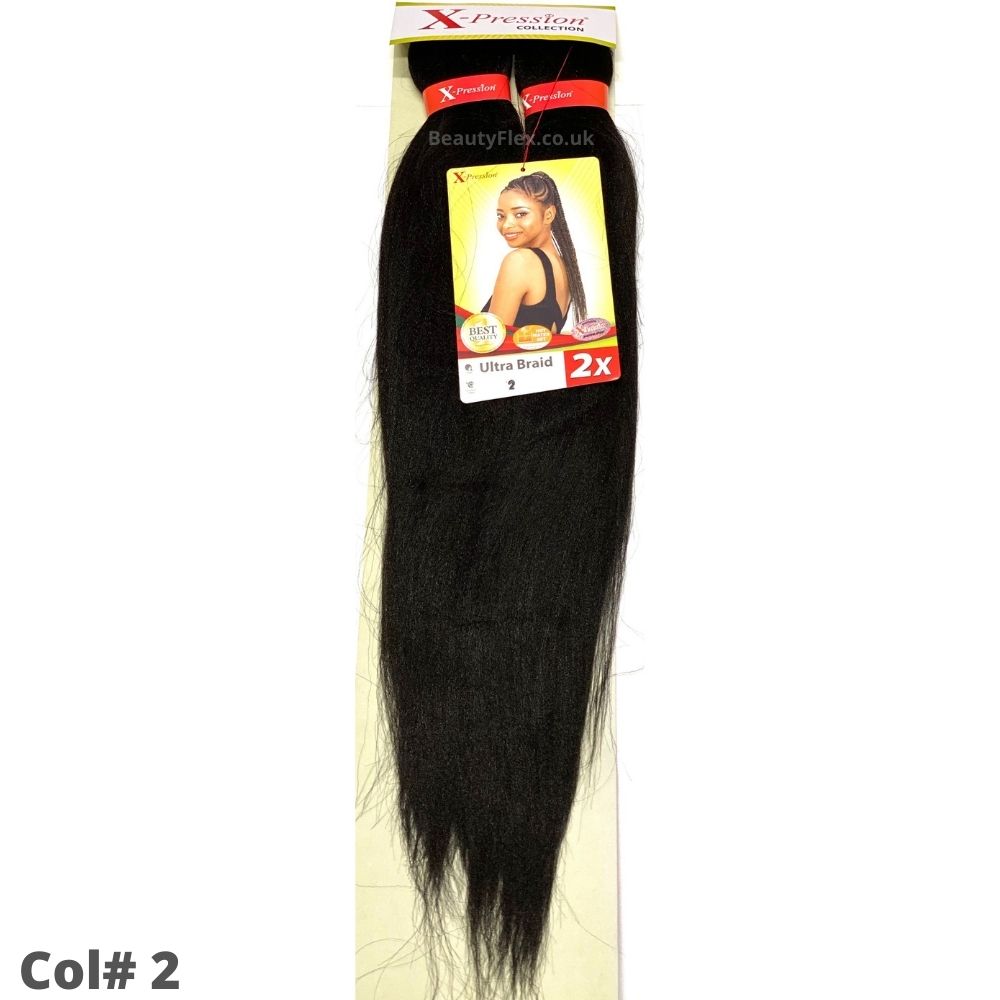 Xpression Ultra Braid PreStretched Braiding Hair Extensions 46 inch