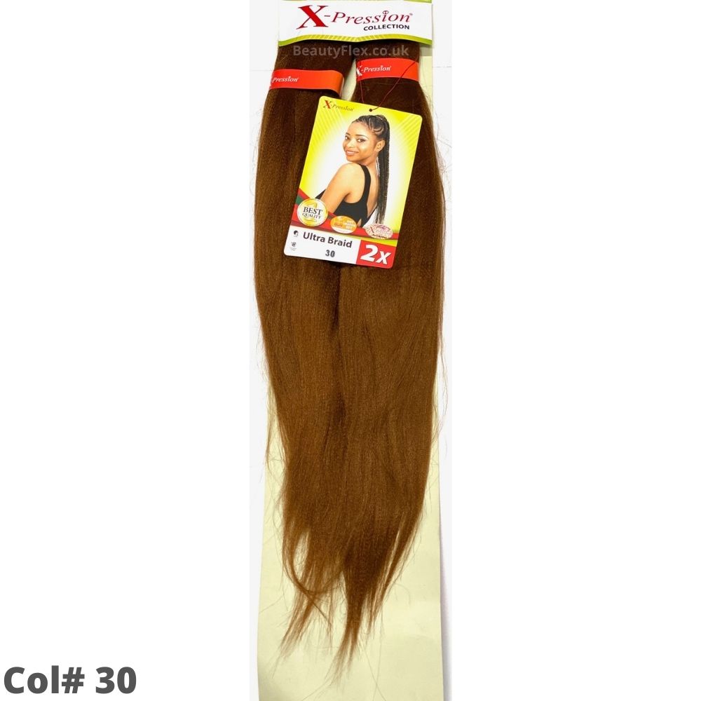 Xpression Ultra Braid Pre Stretched Braiding Hair Extensions 46 inch