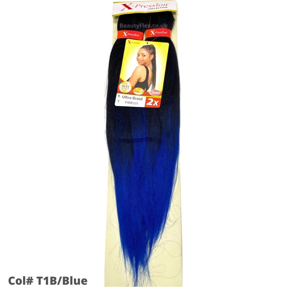 Xpression Ultra Braid PreStretched Braiding Hair Extensions 46 inch