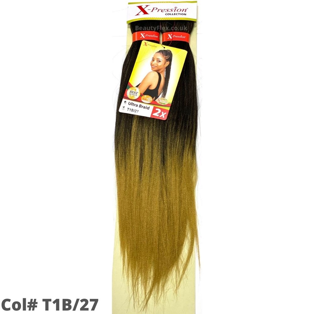 Xpression Ultra Braid PreStretched Braiding Hair Extensions 46 inch