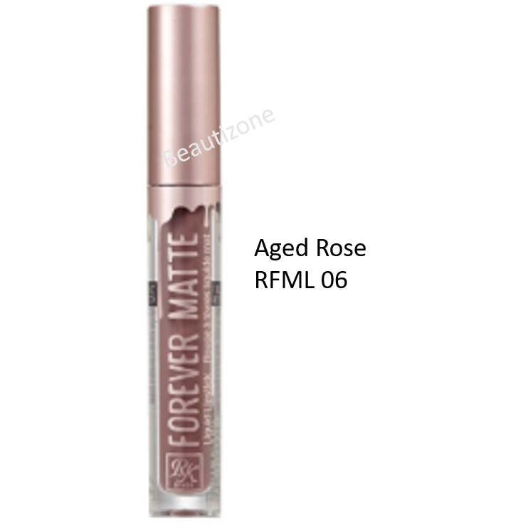 Red By Kiss Forever Matte lipstick - #06 Aged Rose | BeautyFlex UK