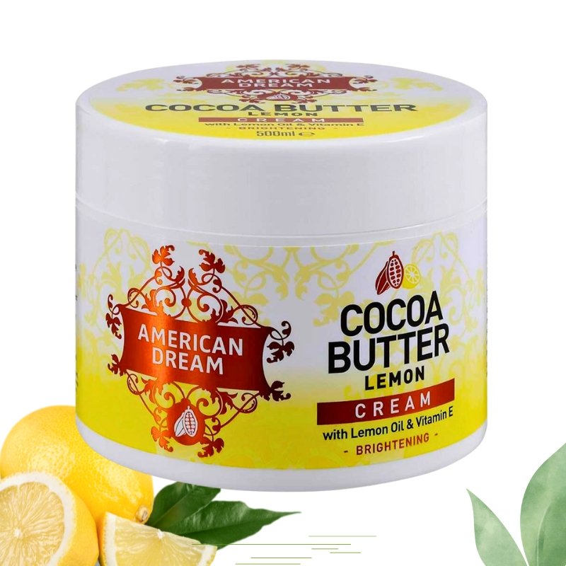 American Dream Cocoa Butter Lemon Cream Jar 500ml