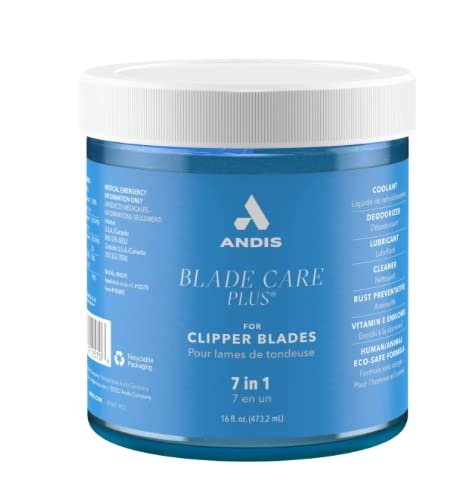 Andis Blade Care Plus Cleaner 7 in 1 For Clipper Blades Jar 473 ml