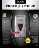 Andis TS-1 Profoil Lithium Gold Titanium Foil Shaver Cordless | BeautyFlex UK
