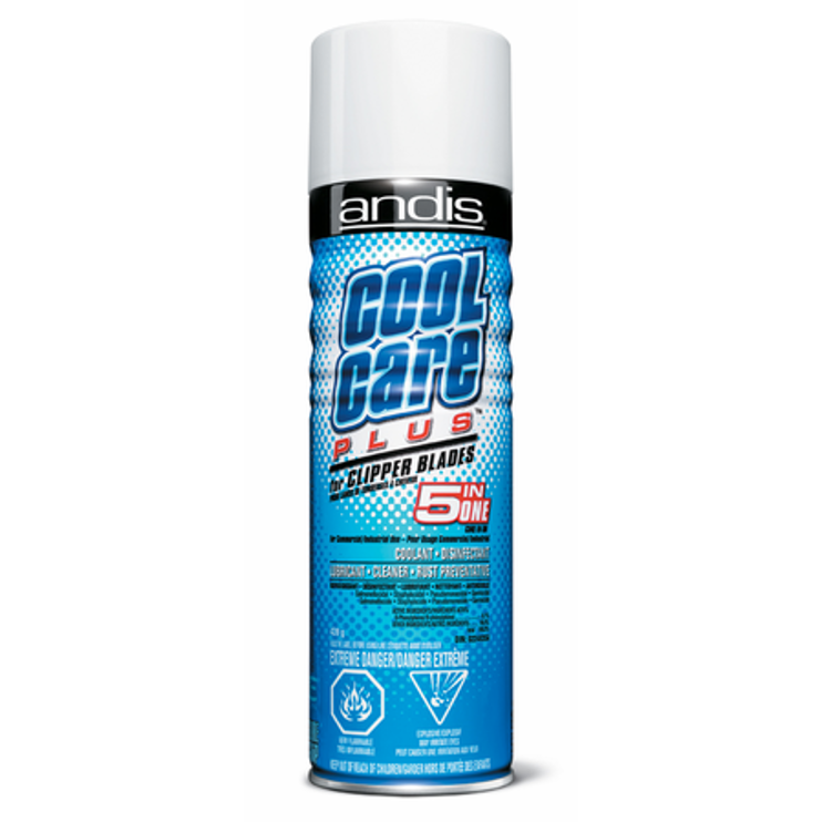 Andis 5 in 1 Cool Care Plus Clipper Blades Spray 439ml | BeautyFlex UK