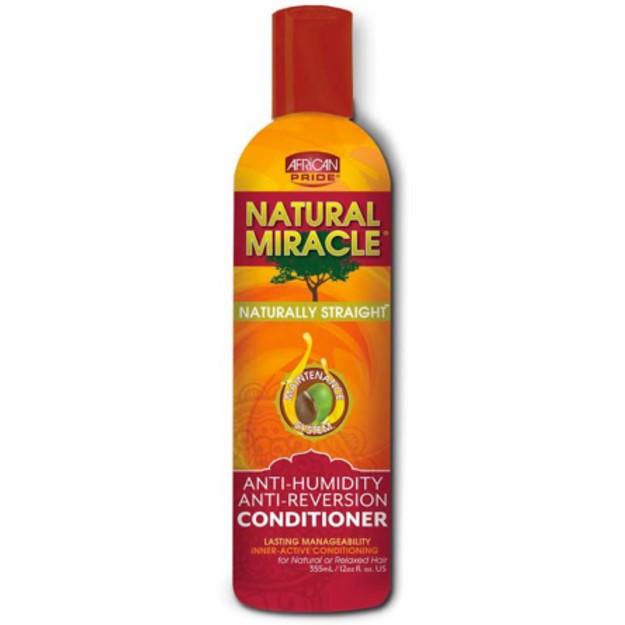 African Pride Natural Miracle Anti-Reversion Conditioner 355ml | BeautyFlex UK