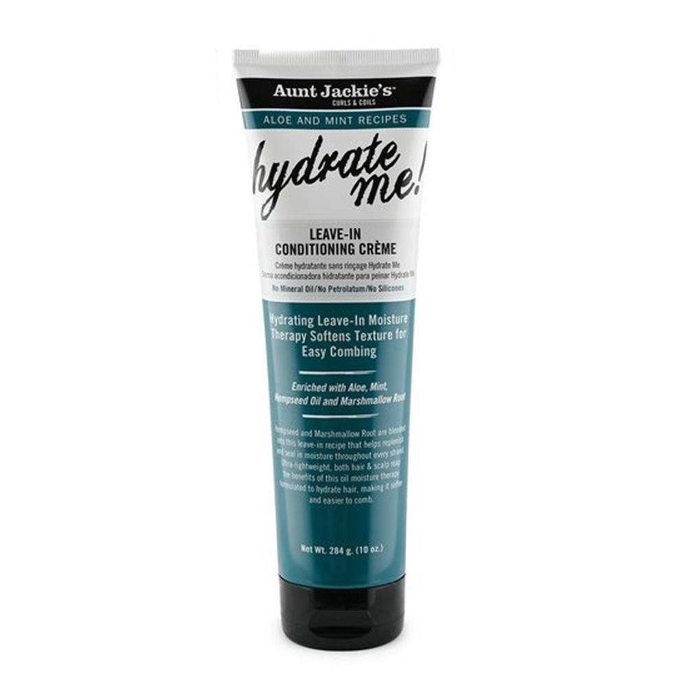 Aunt Jackies Aloe and Mint Hydrate Me! Leave-in Conditioning Creme 10oz 