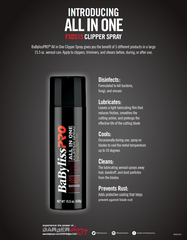 BaByliss PRO All In One Clipper Spray 15.5oz | BeautyFlex UK
