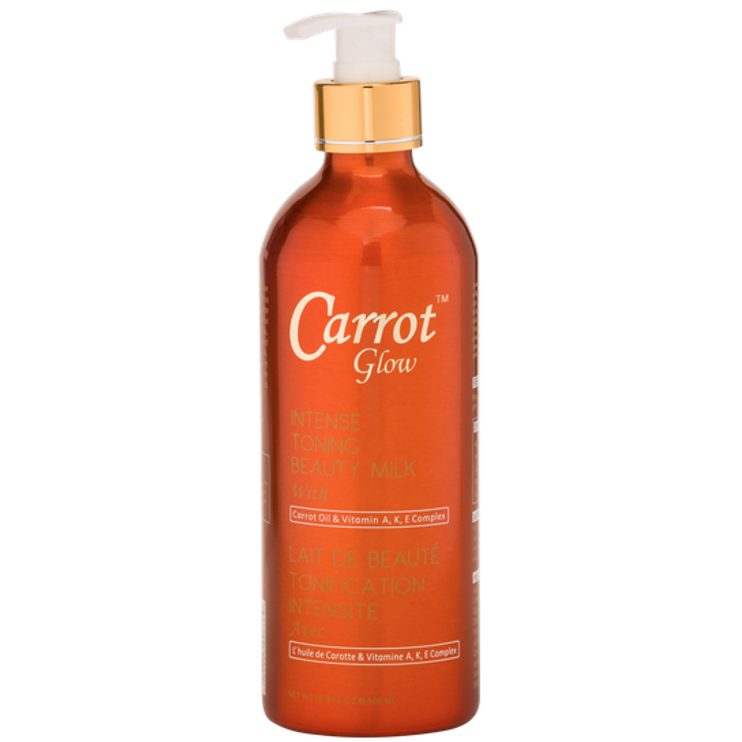 Carrot Glow Intense Toning Beauty Milk 500ml | BeautyFlex UK