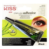 Red by Kiss Strip Eye Lash Adhesive Black With Aloe Vera 7g | BeautyFlex UK