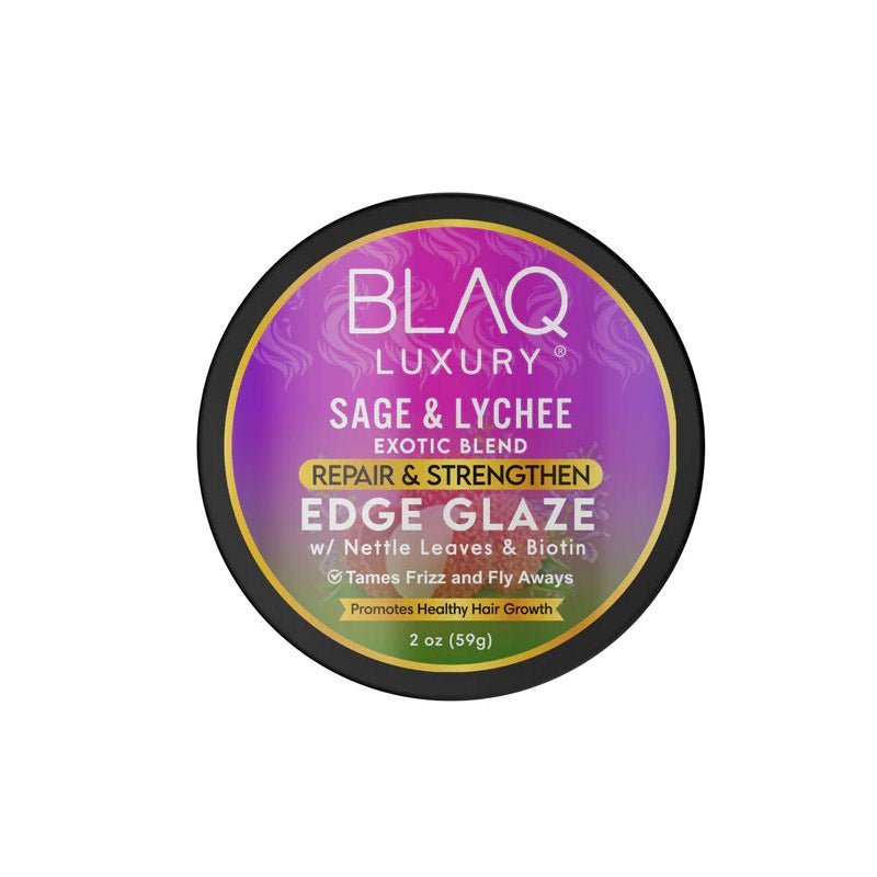 Blaq Luxury Sage & Lychee Repair and Strengthen Edge Glaze 59g