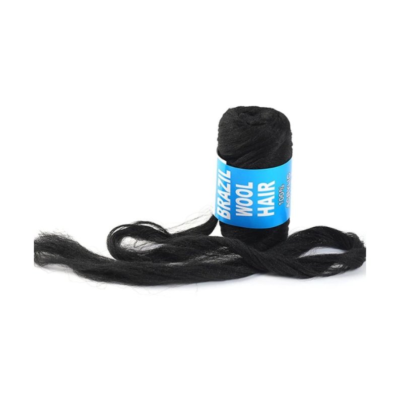 Brazilian Wool hair | Braids Twists | Knitting Brazil Wool | 1 Roll