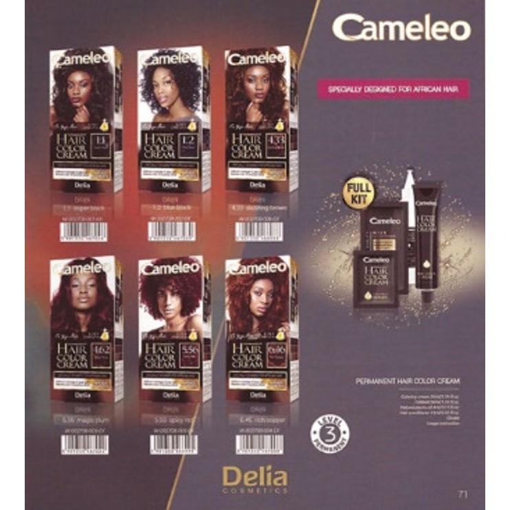 Cameleo Permanent Hair Colour Cream - All Colours | BeautyFlex UK