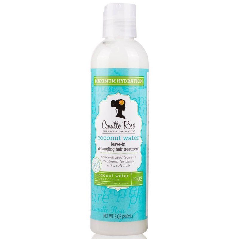 Camille Rose Coconut Water Leave In Detangling Hair Treatment 8oz - (240ml)