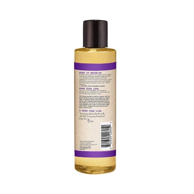 CAROL'S DAUGHTER BLACK VANILLA SOFTENING HAIR OIL 127ML, Carol's Daughter, Beautizone UK