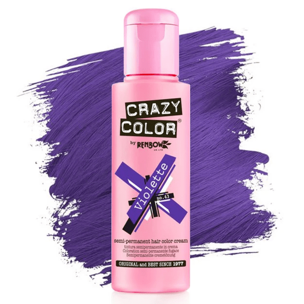 Crazy Color Hair Dye Semi Permanent Hair Color Cream | BeautyFlex UK