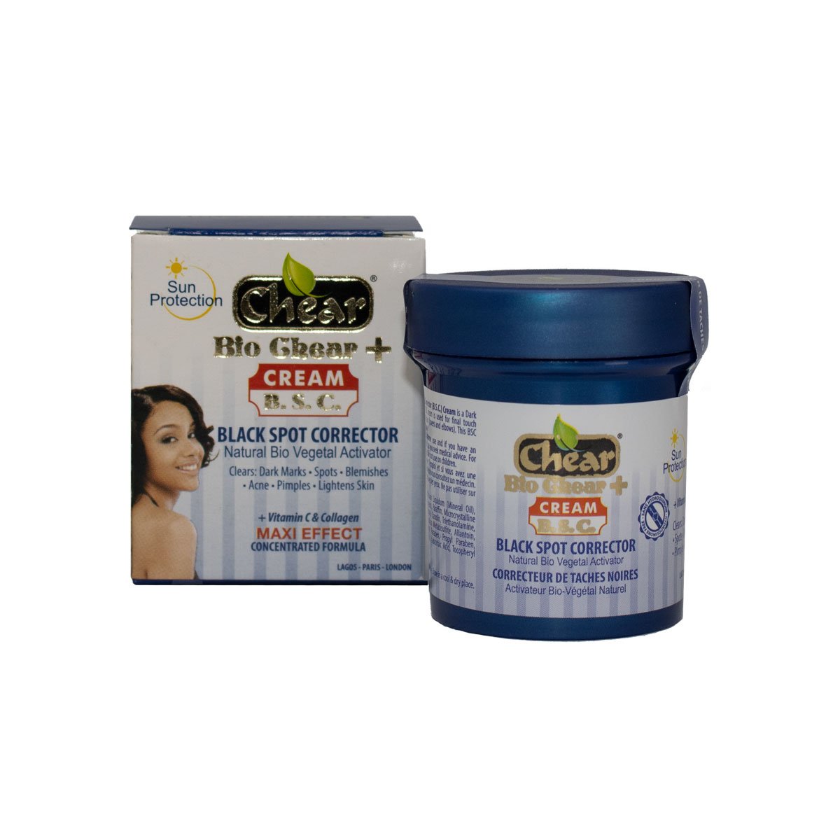 Chear Bio Chear + Black Spot Corrector (B.S.C) Lightening Cream 30ml | BeautyFlex UK
