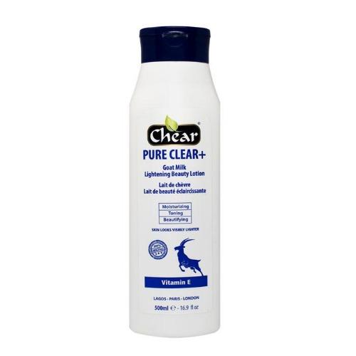 Chear Pure Clear + Goat Milk Lightening Skin Lotion