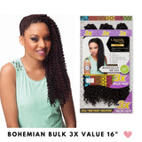 Cherish Bohemian Bulk 16'' Crochet Braids 3 Pack Value